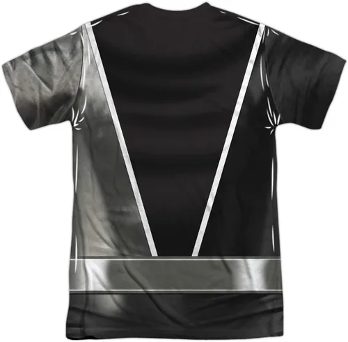 Vista 2 de Popfunk Classic Power Rangers - Camiseta unisex para disfraz de Halloween (delanteratrasera)