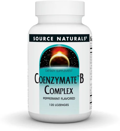 Vista 7 de Source Naturals Coenzymate B Complex - Sabor a menta que se derrite en la boca - Vitaminas B - 30 pastillas