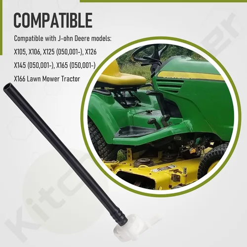 Vista 4 de KitchenKipper GY21567 - Pastilla de combustible compatible con tractor de cortacésped JohnDee-re, compatible con los modelos E100 E110 E120 E130