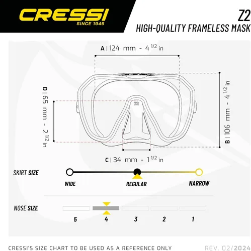 Vista 5 de Cressi Kits de máscara y esnórquel sin Córcega Z2 y Córcega