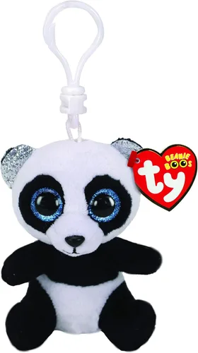 Vista 3 de TY Binky Bush Beanie Boos/Clip para llave Gorro de peluche suave para bebé Peluche coleccionable