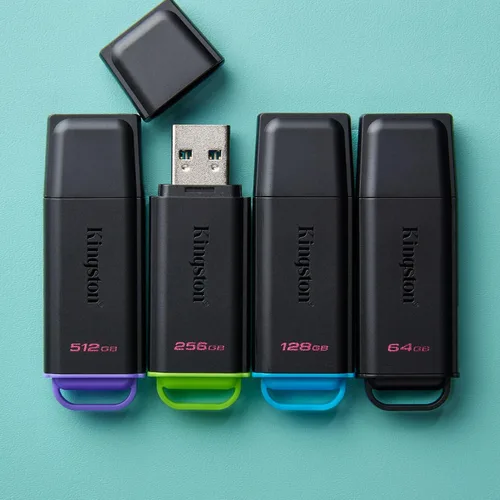 Vista 4 de Kingston Unidad flash DataTraveler Exodia de 512 GB USB 3.2 Gen 1 DTXG2/512GB Púrpura