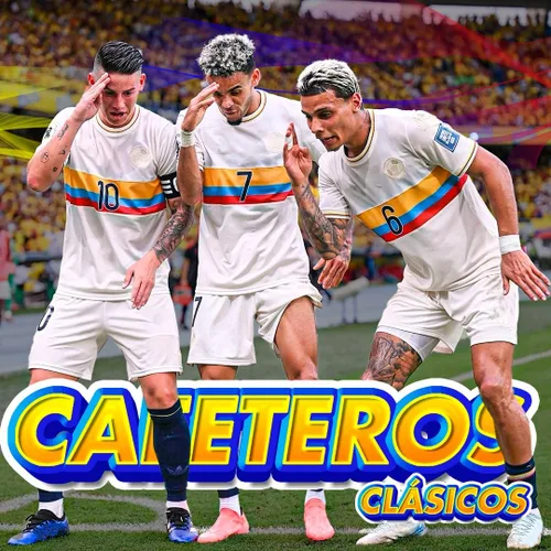 Vista 2 de Camiseta Edición Especial Selección Colombia - Centenario de la Federación Colombiana - 100 Años Camiseta de Fútbol Colombia Blanca