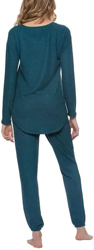 Vista 3 de Felina Comfyz Coco Conjunto relajamiento de 2 piezas Jersey cepillado LS Top & Jogger