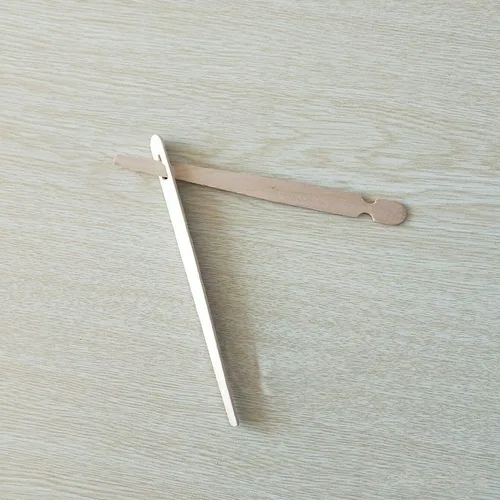 Vista 7 de Mayata 100 palillos de madera de 5.9 in / pinzas de madera para buffet de madera/pinzas desechables/pinzas de madera para pan/palillos planos