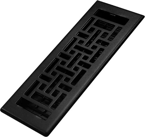 Vista 35 de Decor Grates Registro de suelo oriental AJH212-RB, 2 x 12 pulgadas, acabado de bronce frotado