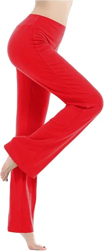 Vista 2 de 2024 Fashion Pants for Women HighWaisted Wide Leg TrackPants Running Hiking AthleticSweatpants Stretch Trousers