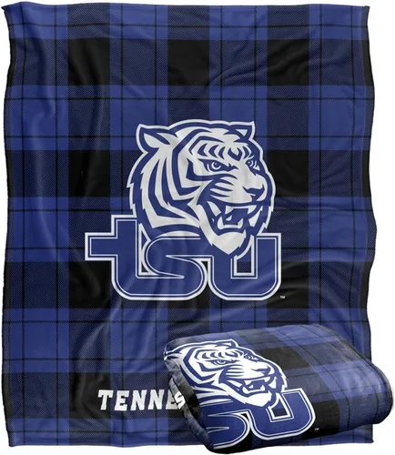 Vista 182 de LOGOVISION St John's University Campus Plaid Spirit Silky Touch Manta súper suave 36 x 58 pulgadas