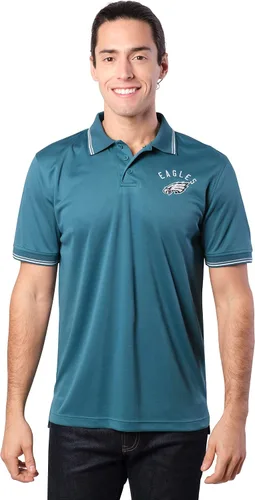 Vista 32 de Ultra Game - Polo de jersey de la NFL para hombre, súper suave y de secado rápido