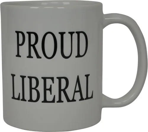 Vista 2 de Rogue River Tactical Taza de café divertida orgullosa liberal demócrata liberal liberal política