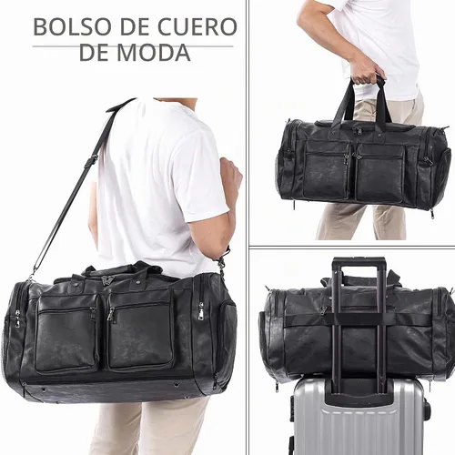 Vista 6 de Bolsa de viaje, [P]Negro, Clásico