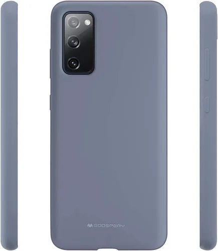 Vista 8 de GOOSPERY Funda de silicona líquida compatible con Samsung Galaxy S20FE, suave al tacto, protección de cuerpo completo, a prueba de golpes, con forro