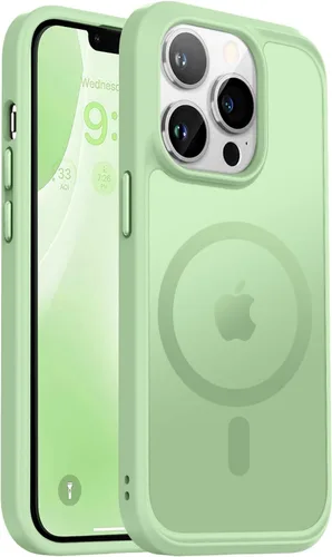 Vista 25 de Vooii Funda para iPhone SE 3ª/2ª/2020 con Magnético, Funda iPhone 8/7 [Compatible con Magsafe] [Diseño Integrado] Sensación de Agarre Cómoda Delgada