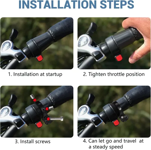 Vista 3 de Canitu Thumb Throttle Adapter,E-Bike Throttle Adapter Attachment Drive Conversion Kits Replacement for Rad, for Lectric, for Pedego, for Himiway