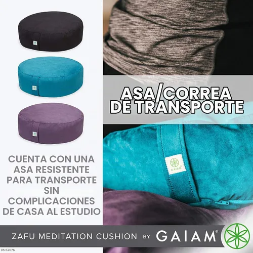 Vista 5 de Gaiam Alforfón ergonómico