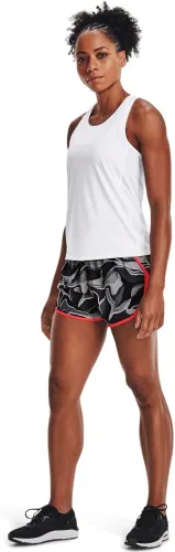 Vista 3 de Under Armour Fly By 2.0 - Pantalones cortos estampados de correr para mujer