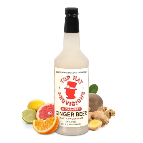 Vista 10 de Top Hat - Néctar de agave - Hecho con néctar de agave orgánico, edulcorante de jarabe de agave para cócteles, cócteles sin alcohol, limonadas, café