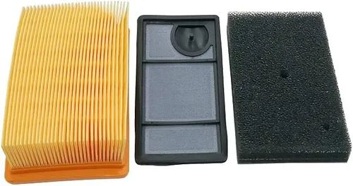 Vista 3 de Paquete de 2 filtros de aire 4223 141 0300 de repuesto Stihl 4223-141-0300 4223-140-1800 4223-141-0600 4223-007-1010 se adapta a Stihl TS400 TS 400