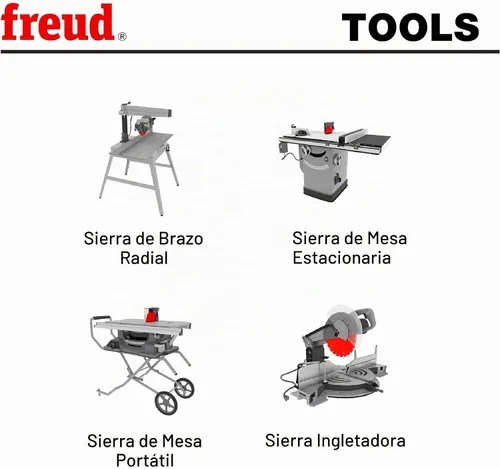 Vista 3 de Freud LU90M012: Hoja de metal no ferroso de 12 pulgadas x 120T