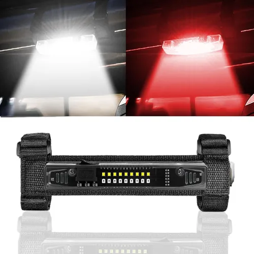 Vista 9 de Luz universal de cúpula UTV de 12 V, montaje en barra enrollable, luz LED para UTV Polaris RZR Can Am Talon Kawasaki carrito de golf, barco, cabina