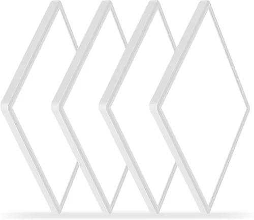 Vista 10 de Lámpara de techo LED regulable de 12 pulgadas con control remoto, brillo CCT completo de 24 W, luz de techo LED cuadrada ajustable, accesorio