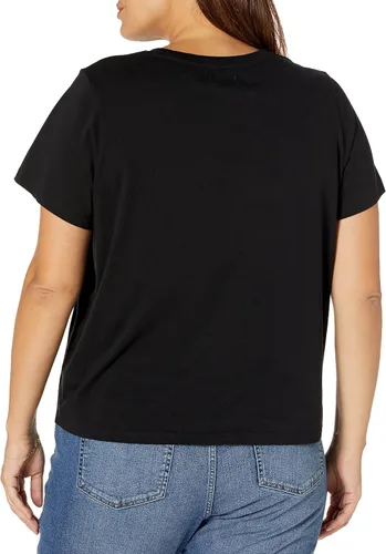 Vista 7 de The Drop Camiseta Courtney de manga corta con cuello redondo para mujer