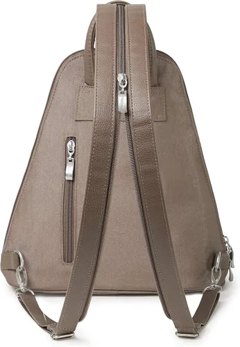 Vista 2 de Baggallini Mochila Metro para mujer con pulsera RFID para teléfono, Portobello Shimmer, talla única