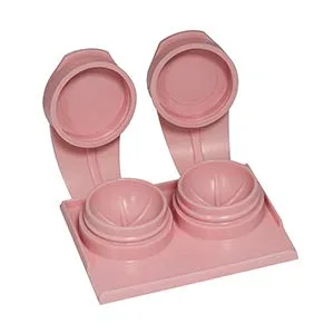 Vista 5 de Estuches planos para lentes de contacto con tapa plegable, surtidos (paquete de 100 unidades)