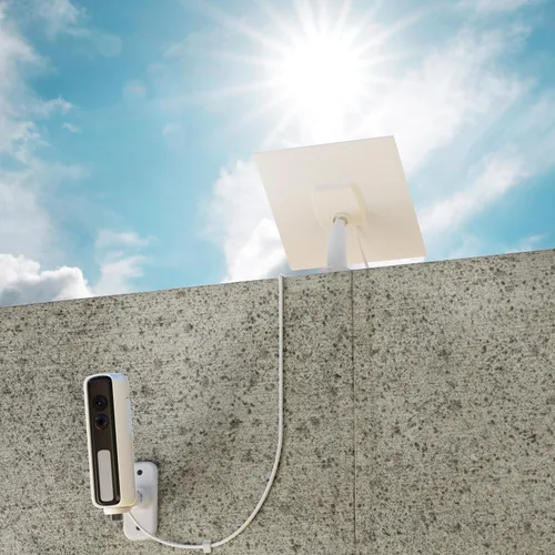 Vista 3 de Reli Panel solar para cámara en casa de pájaros y comedero de pájaros y baño de pájaros, solución de energía eficiente para cámara
