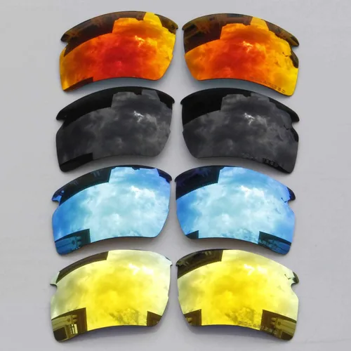 Vista 2 de ACOMPATIBLE OO9188 - Lentes polarizadas de repuesto para gafas de sol Oakley Flak 20 XL