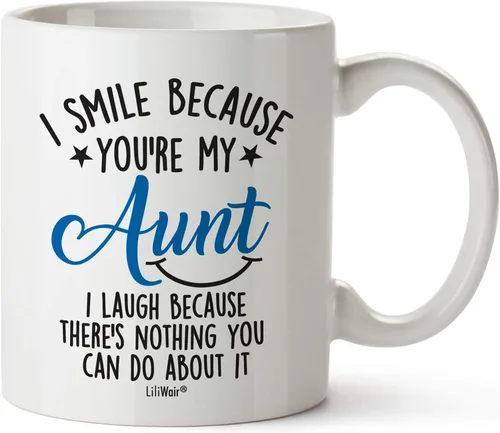 Vista 11 de Smile Aunt Uncle Parent (1, 15 oz, azul tío azul)