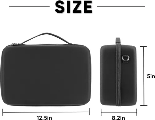 Vista 3 de RHCOM Portable VR Storage Case Compatible with Oculus Quest 2 All-in-One VR Gaming Headset and Touch Controllers. with Silicone Face Cover, Lens