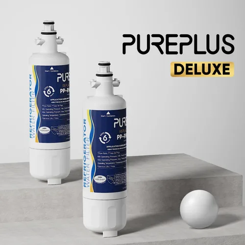 Vista 7 de PUREPLUS 469690 NSF 401 & 473 & 53 & 42 Reemplazo certificado para LG LT700P Kenmore Elite 9690, ADQ36006102, ADQ36006101, LFXS30766S, LFX28968ST