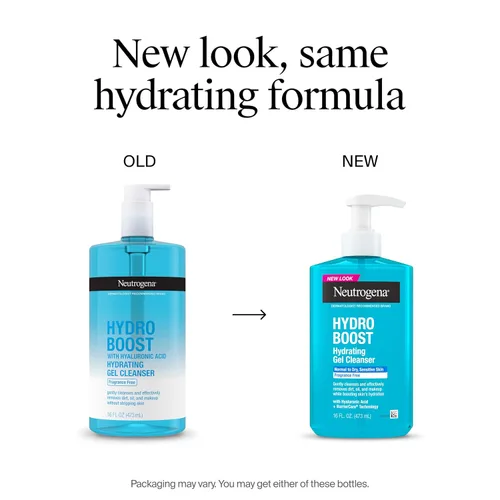 Vista 3 de Neutrogena Hydro Boost Limpiador Facial, Sin Fragancia, Limpiador Facial Hidratante con Ácido Hialurónico, Limpiador Facial Espumoso Diario