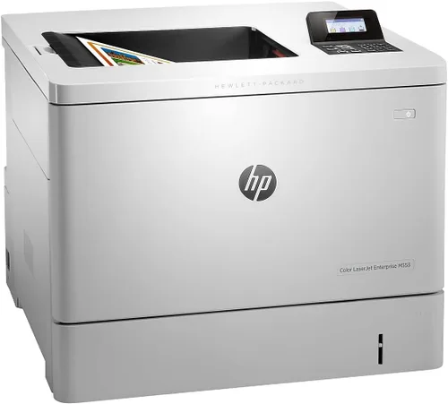 Vista 5 de HP Color Laserjet Enterprise M553DN Impresora dúplex (B5L25A), color blanco, 18.9 x 18 x 15.7 pulgadas