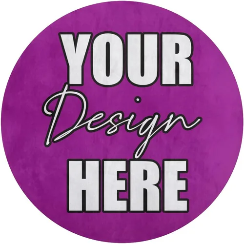 Vista 12 de Alfombra redonda personalizada para añadir tu propio texto/imagen/logotipo/foto, tapete antideslizante personalizado para puerta, alfombra de área