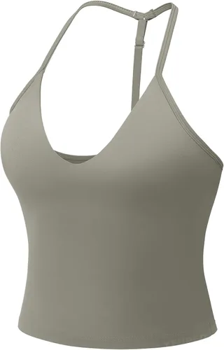 Vista 10 de YEOREO CoreFlex Impact Halter - Camiseta sin mangas para mujer Negro