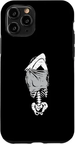 Vista 29 de Sexy mujer esqueleto Halloween disfraz divertido huesos caso para iPhone 17