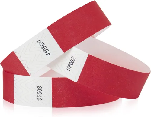 Vista 17 de WristCo Variety - Pack de pulseras de 3/4 pulgadas Tyvek, Paquete variado