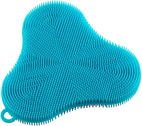 Vista 4 de Kuhn Rikon 20441 Stay Clean Silicone Clover Scrubber talla única rojo