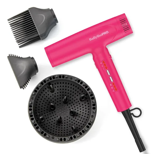 Vista 11 de BaBylissPRO Nano Titanium Profesional Nano Light Ionic Dual-Voltage Secador de pelo ligero Negro