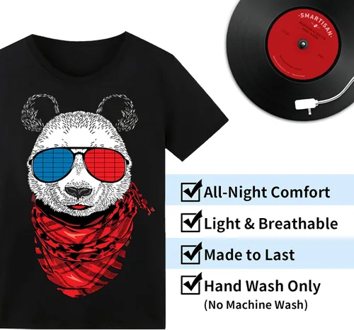Vista 4 de Camiseta LED activada por sonido, camisa iluminada que brilla en la oscuridad para hombres, camisa de neón para rave, fiesta brillante, concierto