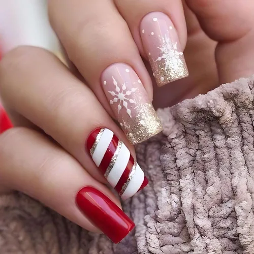 Vista 10 de 24 unidades de uñas postizas largas estilo ataúd CEWEWP con punta francesa marrón, uñas falsas rosas con pegamento, uñas falsas con diseños