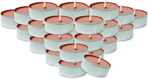 Vista 2 de DecorRack 30 velas aromáticas de orquídea de ángel, aroma agradable, aromaterapia, decoración perfumada del hogar, velas votivas de larga duración
