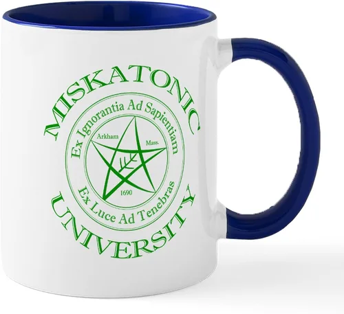 Vista 9 de CafePress Miskatonic University - Taza de café de cerámica, taza de té, 11 onzas
