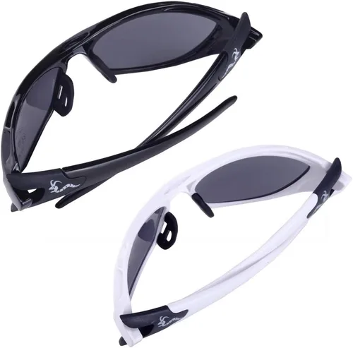 Vista 3 de 2 pares de lentes de sol deportivos Woodworm UV400 de alta calidad con fundas rígidas, para golf, pesca, ciclismo, béisbol y más