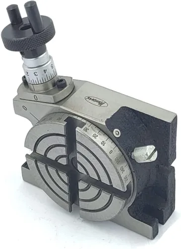 Vista 4 de MESA ROTATIVA DE FRESADO DE 3"/ 80 MM CON 70 MM 4 MANDÍBULAS INDEPENDIENTE