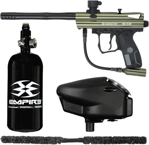 Vista 7 de Action Village Kit de pistola de paintball Kingman Spyder Victor Core