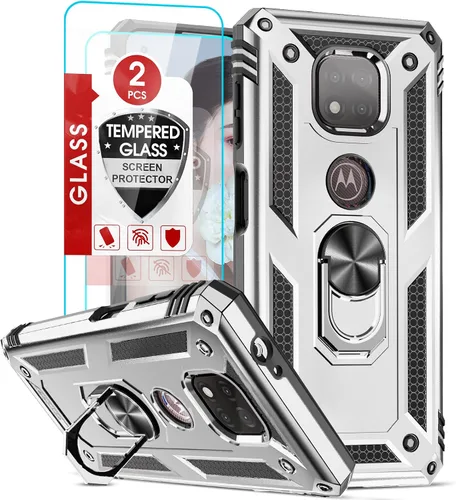 Vista 303 de LeYi Funda para Samsung Galaxy A05 (no compatible con A05S) con protector de pantalla y protector de lente de cámara, funda resistente de grado Negro