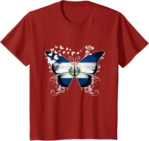 Vista 76 de Camiseta con diseño de bandera de El Salvador